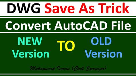 We support most drawing formats. . Dwg converter to lower version